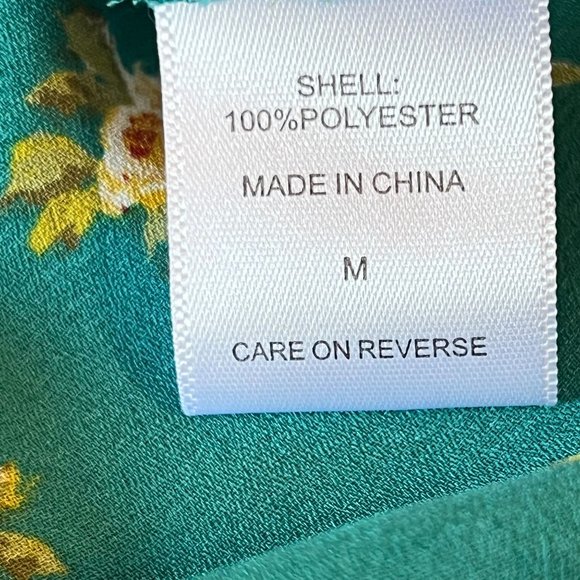 NY&C TALL BOW-NECK HALTERNECK BLOUSE, SIZE M - Picture 12 of 14